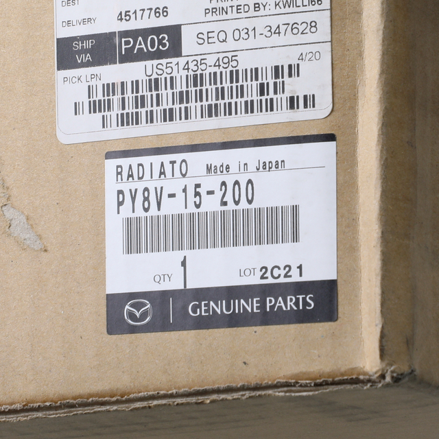 2016-2023 Mazda CX-9 Radiator Assembly PY8V-15-200 | QuirkParts