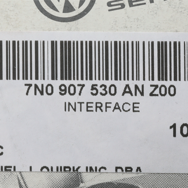 確認用 Interface 7N0-907-530-AN-Z00 | QuirkParts