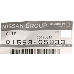 Nissan 01553 05933