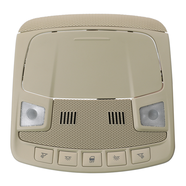 20132015 Ford Fusion Overhead Ceiling Roof Console Dune Tan w/o