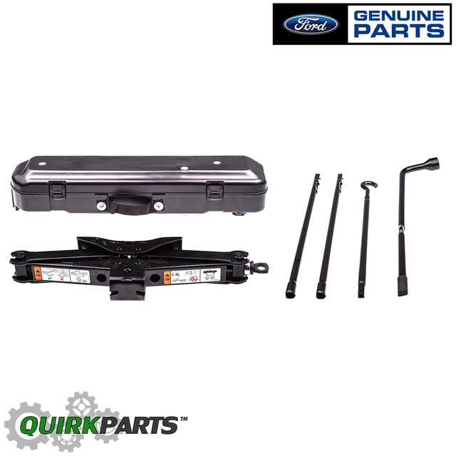 20092014 Ford F150 Spare Tire Car Jack Lug Wrench Extension Lever Tool Case OEM QuirkParts