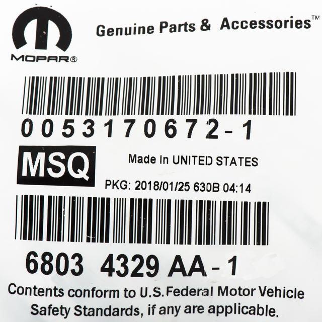 2005-2022 Mopar 1/4 Turn Locking Retainer 68034329AA | QuirkParts