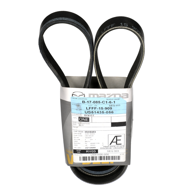 Mazda 3 Serpentine Belt Replacement Cost