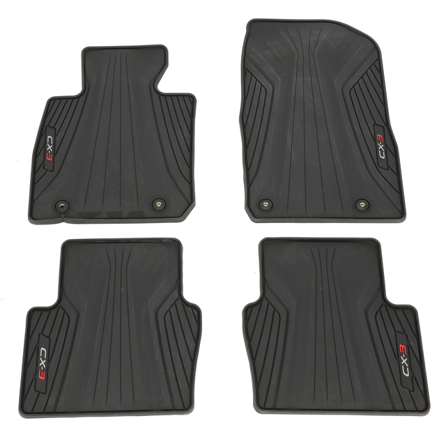 20162020 Mazda CX3 Floor Mats, All Weather 00008BS02 QuirkParts