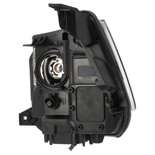 OEM Ford 2016-2018 Explorer Police Interceptor RH Passenger Side Headlamp – Halogen – Black Housing – FB5Z-13008-AJ