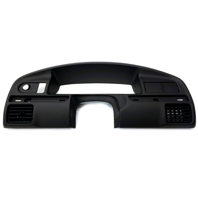 thumbnail image 2 of CHEDA Black Dash Cluster Bezel For 94-97 Ford F-150 F-250 F-350 – Textured Plastic 2 of 6