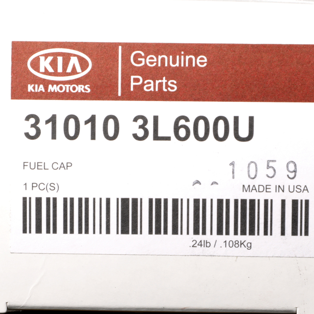 20042021 Kia OEM NEW Kia Tethered CapAssembly Fuel Filler Cap 200620