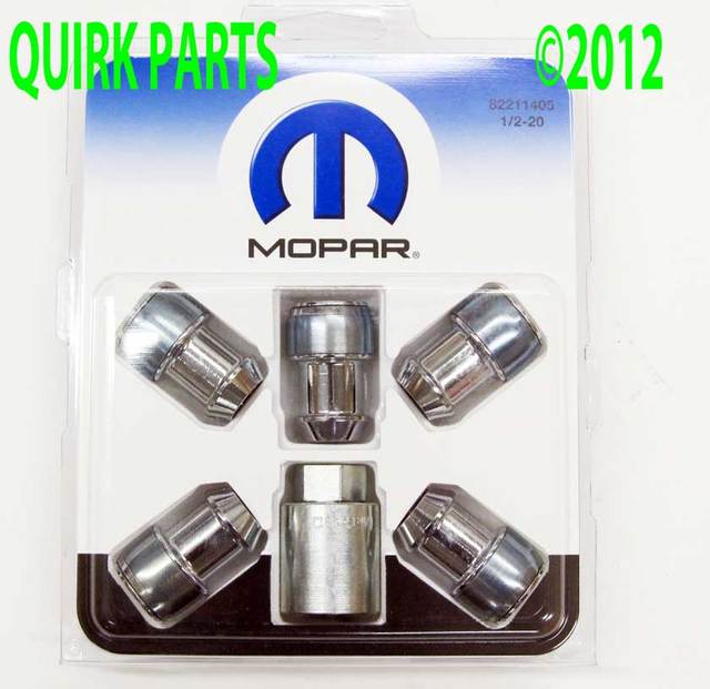 20052018 Jeep 19972015 Jeep Wrangler Wheel Locks Set of 5 MOPAR