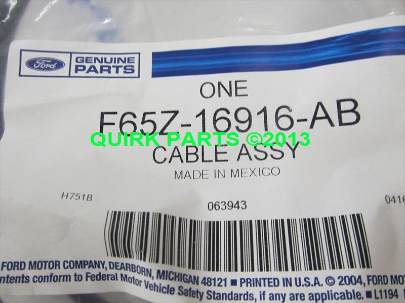19972004 Ford Ford F150 F250 Expedition Lincoln Hood Release Control