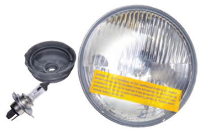 Nissan 99996-70476 Motorsports 7 Round European H4 Headlight Assembly 55/60W Bulb Nissan 99996-70476 Motorsports 7 Round European H4 Headlight Assembly 55/60W Bulb