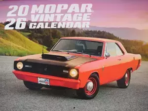 2026 MOPAR VINTAGE CALENDAR