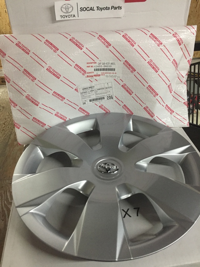 07-09 CAMRY Genuine Toyota Wheel Cover HUB CAP 42602-06010 | eBay