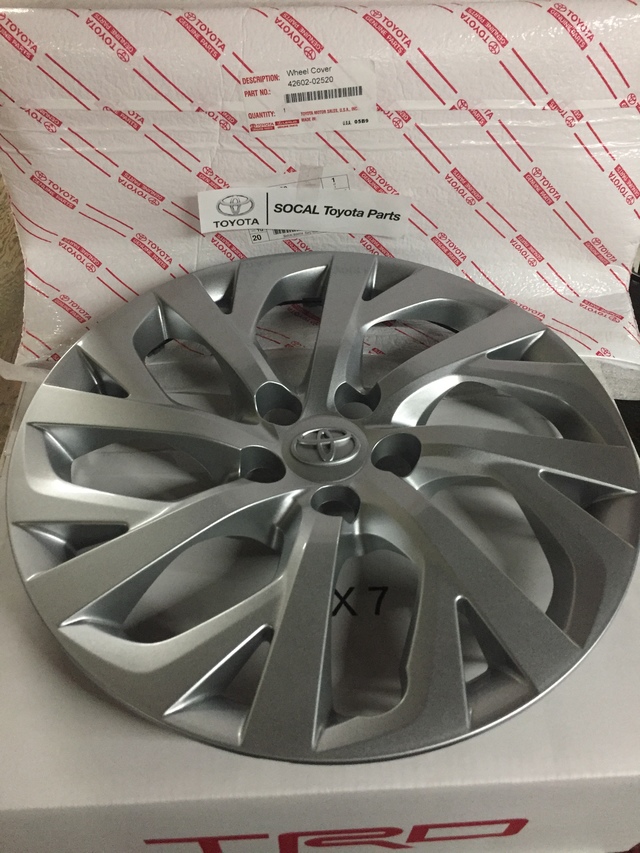 EXP02025 4) 20 21 22 23 24 Toyota Corolla OEM Wheel Cover Hubcap 16