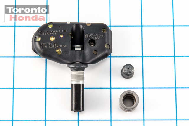 315 MHz TPMS Tire Sensor (4 Pack) – Clamp-In For Honda Odyssey & Element – Replaces 06421SCVA00