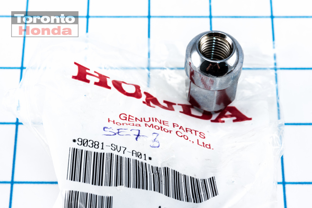 90381-SV7-A01 - Wheel Lug Nut 1995-2022 Honda | Toronto Honda Parts