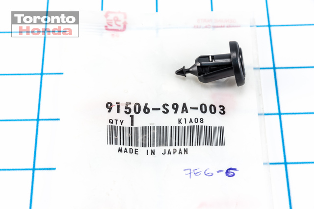 91506-S9A-003 - Radiator Support Splash Shield Clip 2006-2016