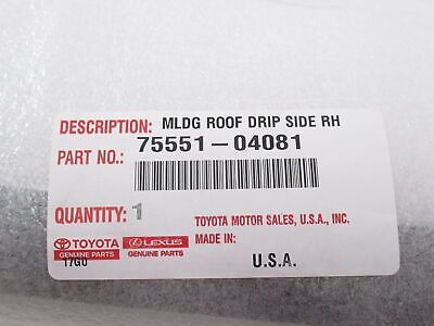 Toyota :: 63251-53030 WEATHERSTRIP, SLIDING ROOF