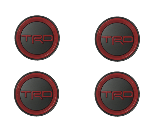 thumbnail image 2 of Genuine Toyota Black & Red Center Cap For 4Runner TRD Wheel | PT280-89210-F2 2 of 6