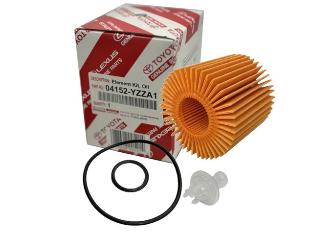 Genuine Toyota Case of 10 04152-YZZA1 Oil Filters Case with Drain
