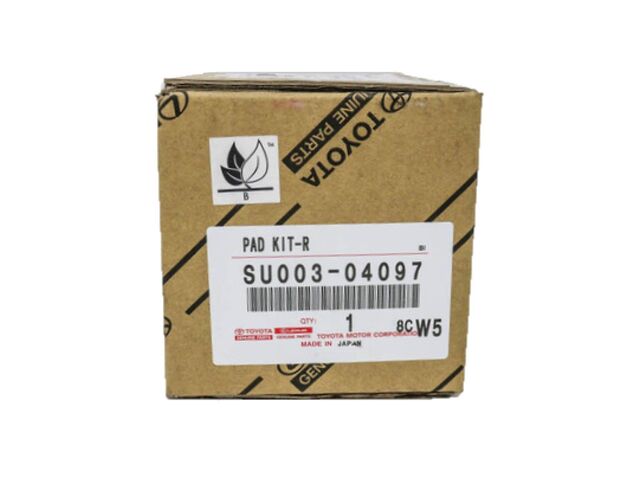 Genuine Toyota 86 Scion FR-S Rear Brake Pads set SU003-04097
