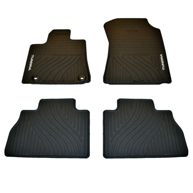 Genuine Toyota Tundra All-Weather Floor Mats PT908-34121-20