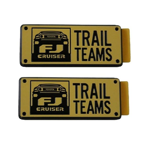 Genuine Toyota FJ Cruiser Trail Teams Special Edition Badge Set