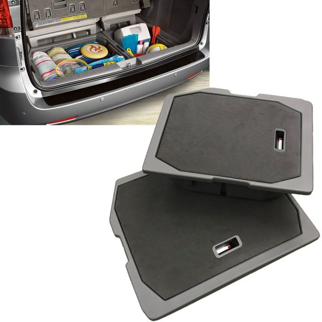2015-2020 Sienna Cargo Organizers | Ash Gray with Manual 3rd Row PT924