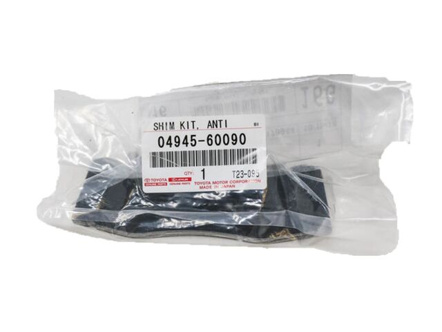 Genuine Toyota Front Brake Shim Kit 04945-60090 | ​2010-2024
