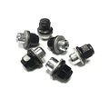 Wheel Lug Nut | Set of '6' Black PVD Lug Nuts