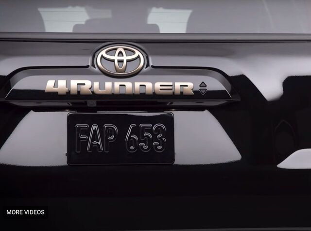 Genuine Toyota 4Runner Bronze Emblem Overlay Kit PT948-89230-05