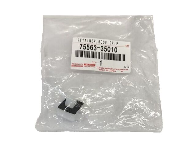 Roof Drip Finish Windshield Reveal Molding Retainer 2007-2014 FJ