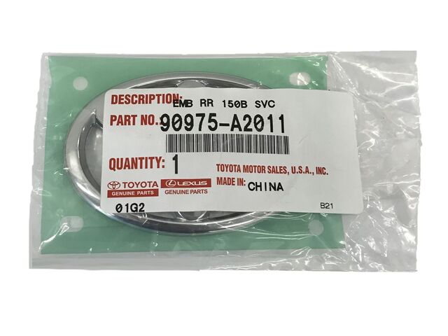 Genuine Toyota Corolla Trunk Emblem 90975-A2011 | Frontier Toyota