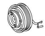 A/C Compressor Clutch Assembly | 2016-2023 Tacoma
