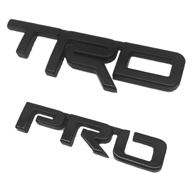 Genuine Toyota 4Runner Black TRD Pro Emblem 2017-2024 4Runner PT413 ...