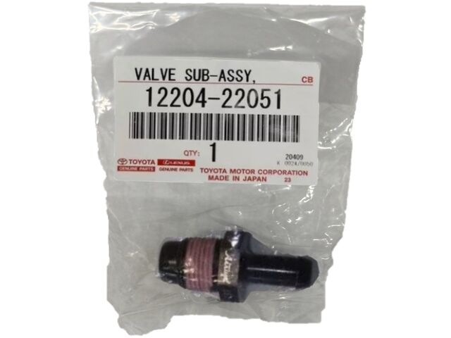 Genuine Toyota PCV Valve 1999-2007 Corolla 1ZZFE 2003-2008 Matrix