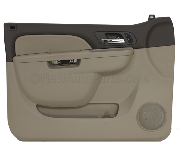 Light Cashmere Front Driver Side Door Trim Panel 84127287