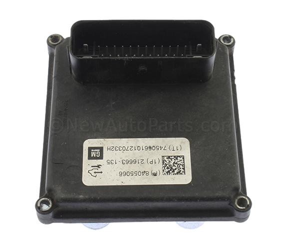 20122017 GM Electronic Brake Control Module Assembly 84055066