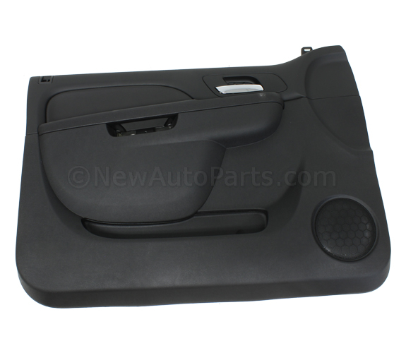 20102014 GM Ebony Front Driver Side Door Trim Panel 84127277