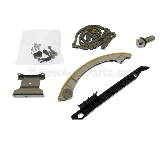 20122017 GM Timing Chain Kit with Tensioner, Guides, Nozzle, Seal, and