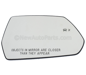 Passenger Side Mirror Glass For 2004-2007 Volkswagen Touareg - RH + Adhesive Pad 610RC