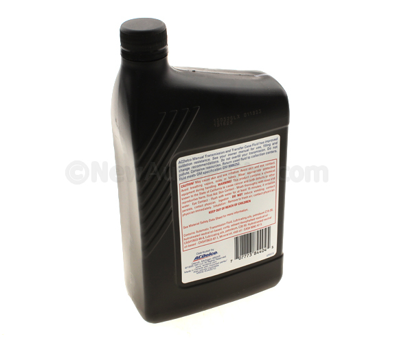 Manual Transmission & Transfer Case Fluid 88861800