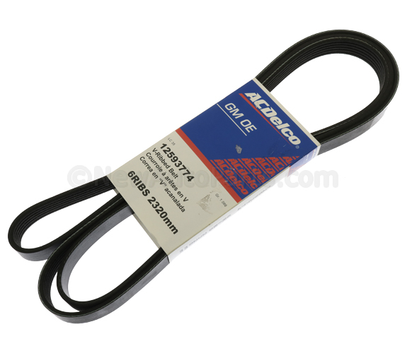 2002-2009 GM V-Ribbed Serpentine Belt 12593774 | NewGMParts.com