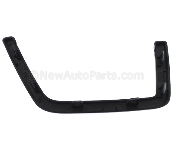 Jet Black Front Passenger Side Floor Console Side Trim Panel  
