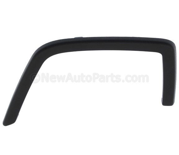 Jet Black Front Passenger Side Floor Console Side Trim Panel 