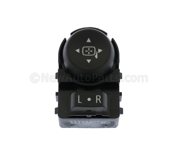 20132022 GM Jet Black Driver Side Door Mirror Remote Control Switch