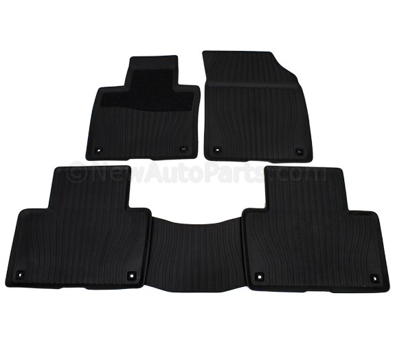 20162023 Volvo XC90 Floor Mats, Molded Plastic, 5 & 7 Seater 32338449