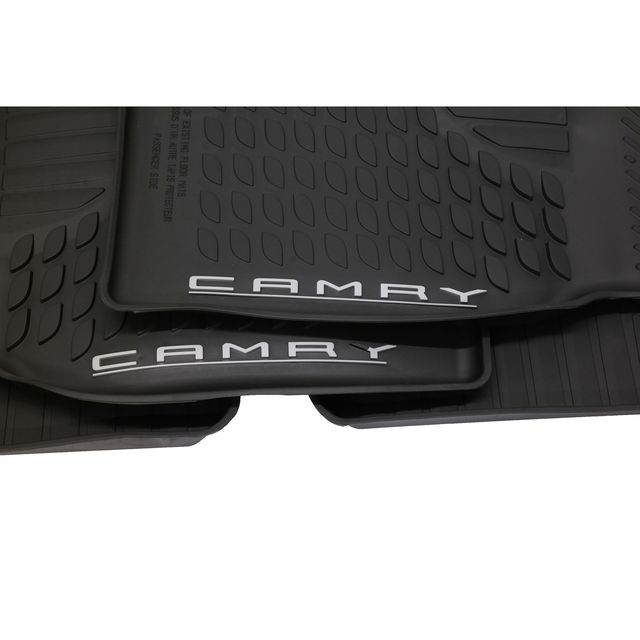 AJP Distributors All-Weather Floor Mats For 2018-2023 Toyota Camry (XV70) - 4pc Set