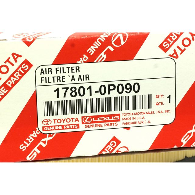 178010P090 OEM NEW Replacement Engine Air Filter 20172019 Toyota Highlander 20172019