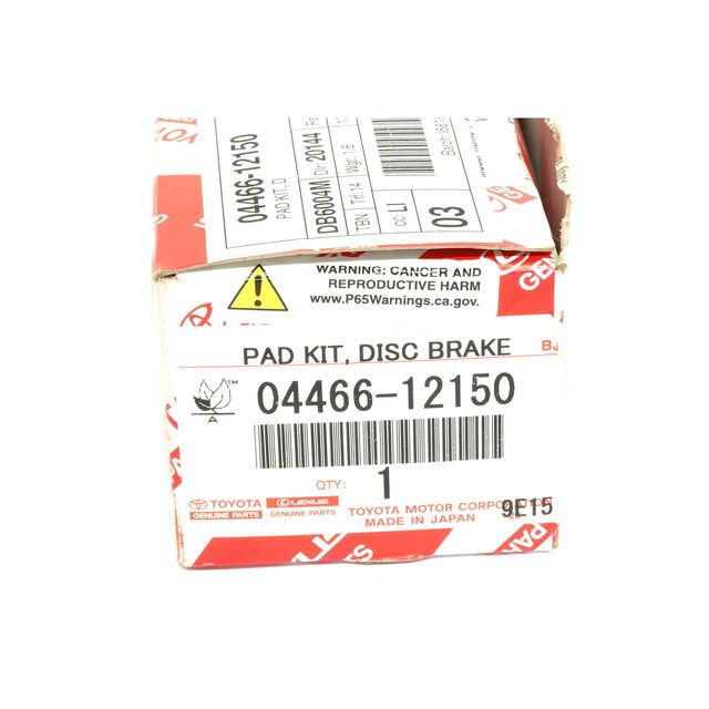 0446612150 Brake Pads 20082015 Scion xB Nucar Toyota of North