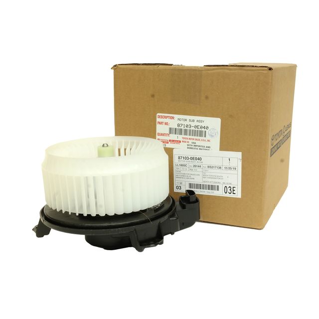For Toyota Genuine HVAC Blower Motor Front 8710326020